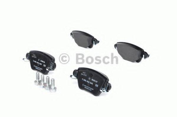 BOSCH 0986494046 Комплект гальмівних колодок, дискове гальмо