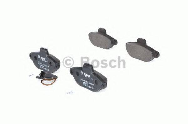 BOSCH 0986494115 Комплект гальмівних колодок, дискове гальмо