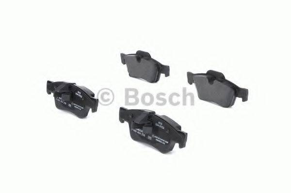 BOSCH 0986494256 Комплект гальмівних колодок, дискове гальмо