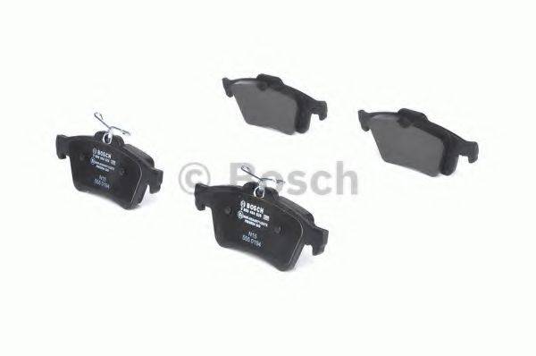 BOSCH 0986494528 Комплект гальмівних колодок, дискове гальмо