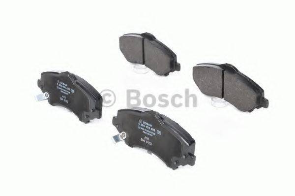 BOSCH 0986494493 Комплект гальмівних колодок, дискове гальмо