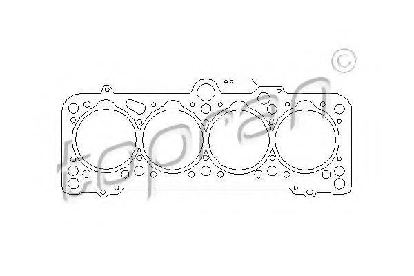 TOPRAN 100287 Прокладка, головка циліндра
