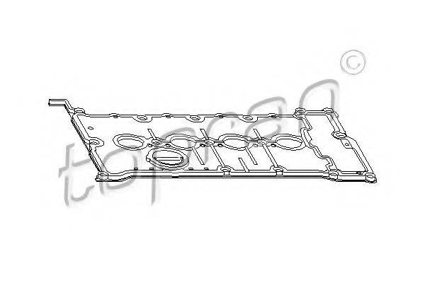 TOPRAN 111153 Прокладка, кришка головки циліндра