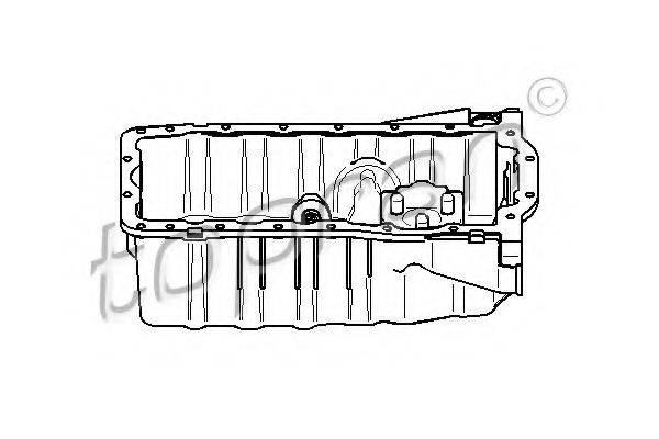 TOPRAN 110913 Масляний піддон