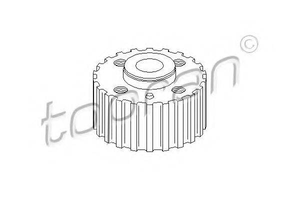 TOPRAN 108697 Шестерня, колінчастий вал