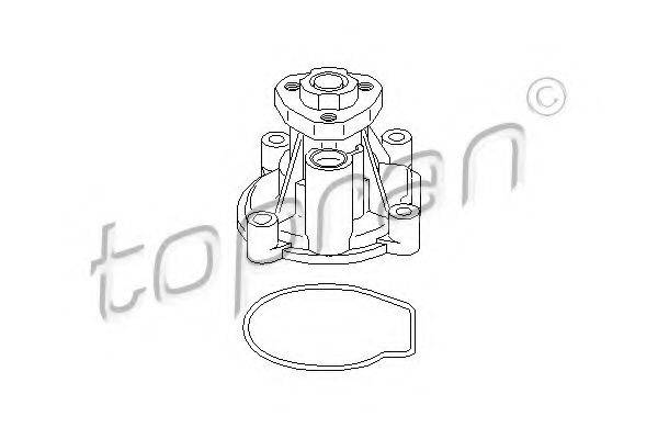 TOPRAN 110925 Водяний насос