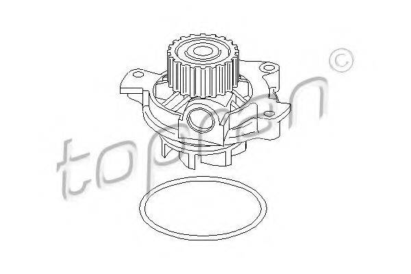 TOPRAN 101575 Водяний насос