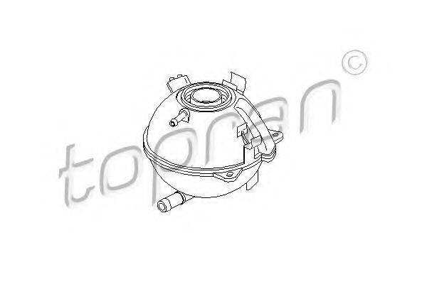 TOPRAN 110055 Компенсаційний бак, охолоджуюча рідина