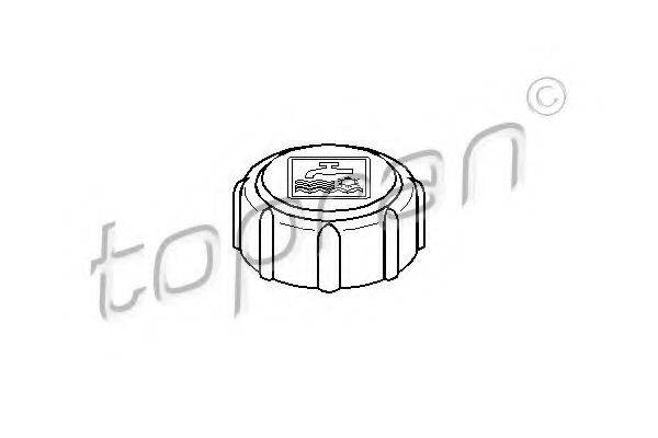 TOPRAN 100166 Кришка, резервуар охолоджувальної рідини