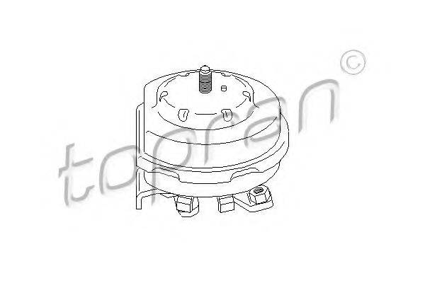 TOPRAN 102741 Підвіска, двигун