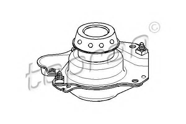 TOPRAN 103991 Підвіска, ступінчаста коробка передач
