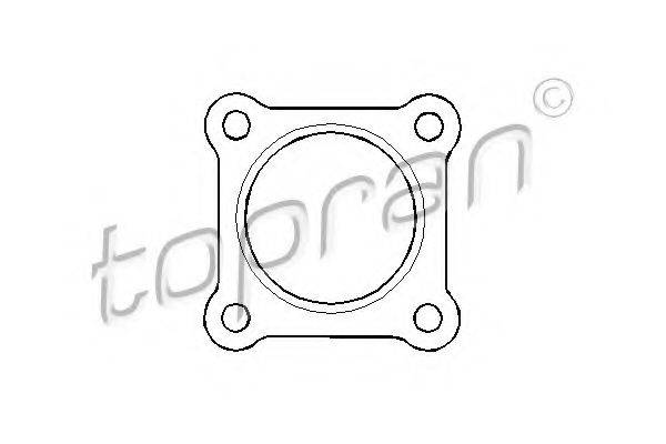 TOPRAN 100809 Прокладка, труба вихлопного газу