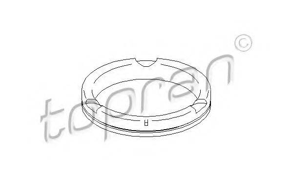 TOPRAN 103744 Підшипник кочення, опора стійки амортизатора