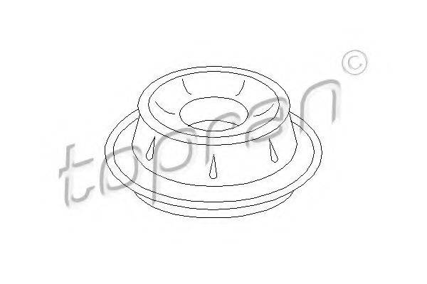 TOPRAN 102791 Опора стійки амортизатора