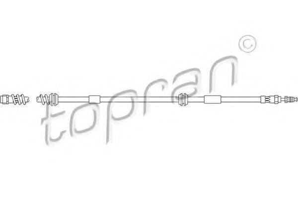 TOPRAN 111058 Гальмівний шланг
