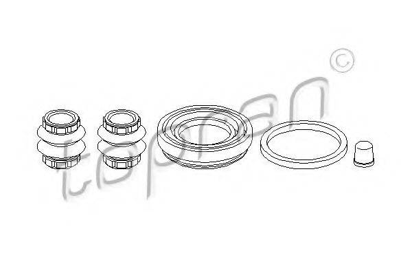 TOPRAN 109965 Ремкомплект, гальмівний супорт