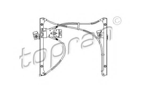 TOPRAN 111708 Підйомний пристрій для вікон