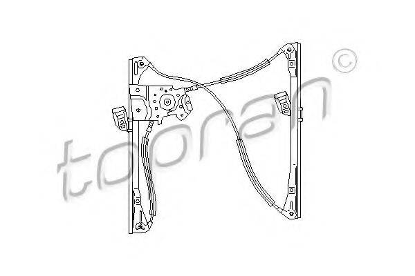 TOPRAN 111710 Підйомний пристрій для вікон