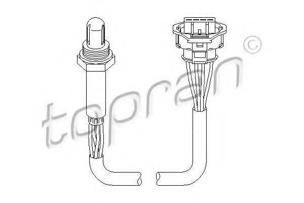 TOPRAN 206193 Лямбда-зонд