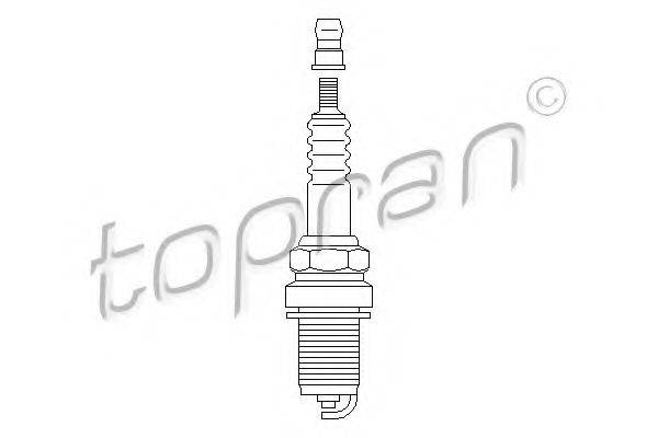 TOPRAN 206656 Свічка запалювання