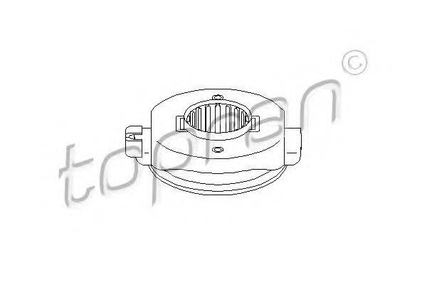 TOPRAN 207107 Вижимний підшипник