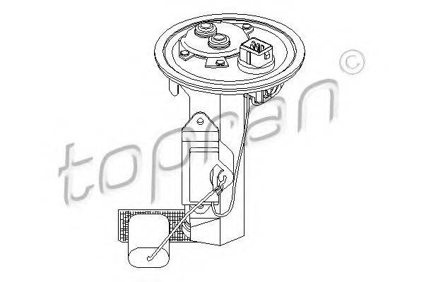 TOPRAN 302673 Паливний насос