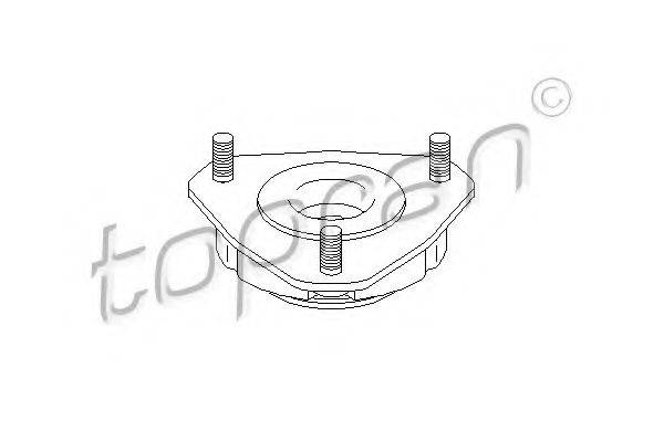 TOPRAN 302238 Опора стійки амортизатора