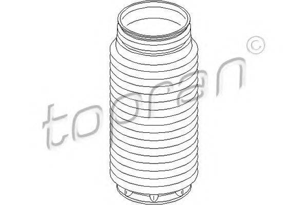 TOPRAN 302210 Захисний ковпак / пильник, амортизатор