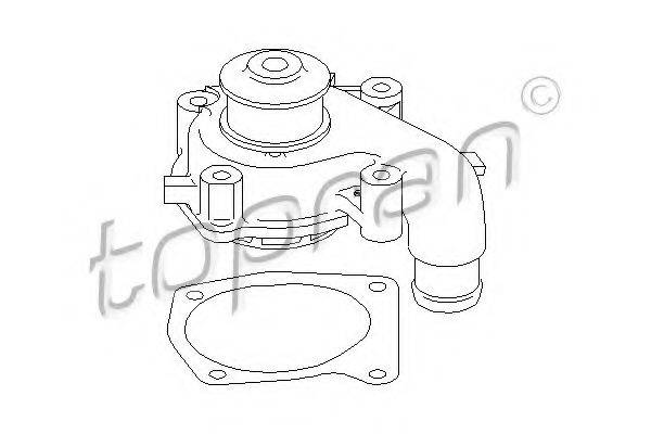 TOPRAN 300711 Водяний насос