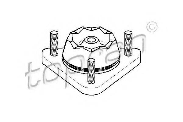 TOPRAN 301403 Опора стійки амортизатора