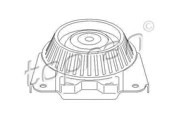 TOPRAN 301228 Опора стійки амортизатора
