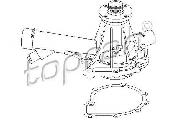 TOPRAN 400415 Водяний насос