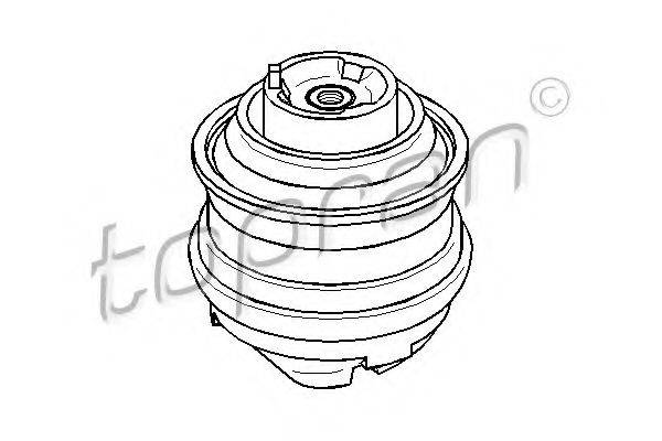 TOPRAN 400478 Підвіска, двигун