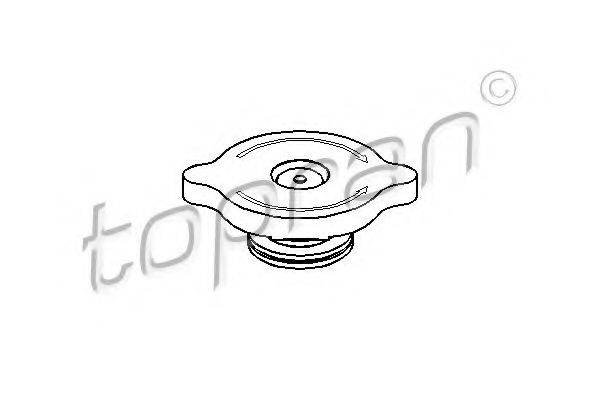 TOPRAN 400252 Кришка, резервуар охолоджувальної рідини