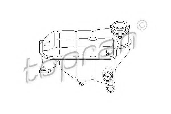 TOPRAN 400889 Компенсаційний бак, охолоджуюча рідина