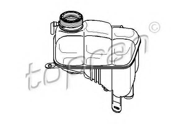 TOPRAN 400891 Компенсаційний бак, охолоджуюча рідина