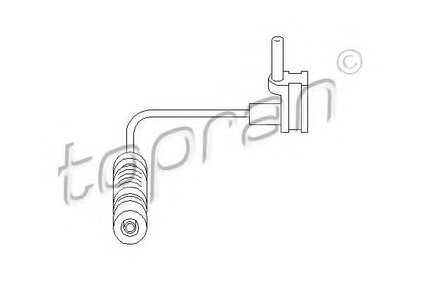 TOPRAN 401459 Датчик, знос гальмівних колодок