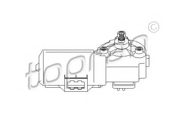 TOPRAN 400472 Двигун склоочисника