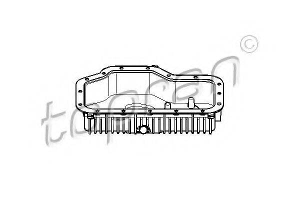 TOPRAN 500880 Масляний піддон