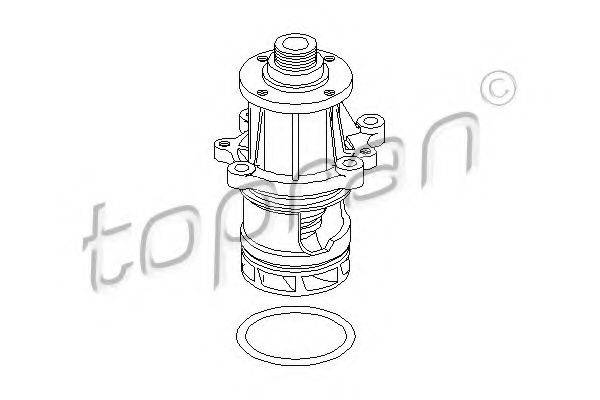 TOPRAN 500308 Водяний насос