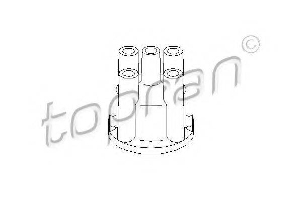 TOPRAN 500467 Кришка розподільника запалювання