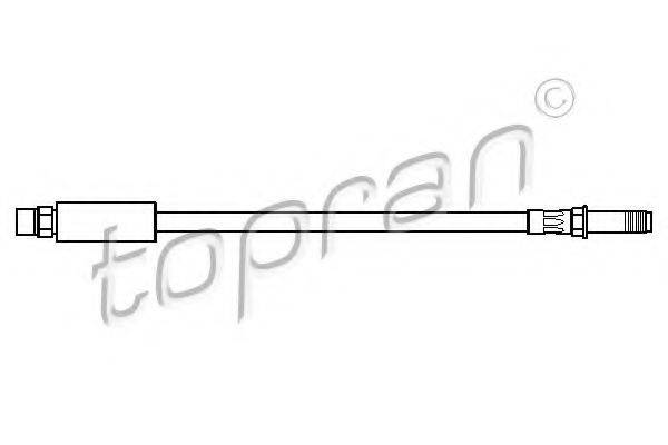 TOPRAN 500196 Гальмівний шланг