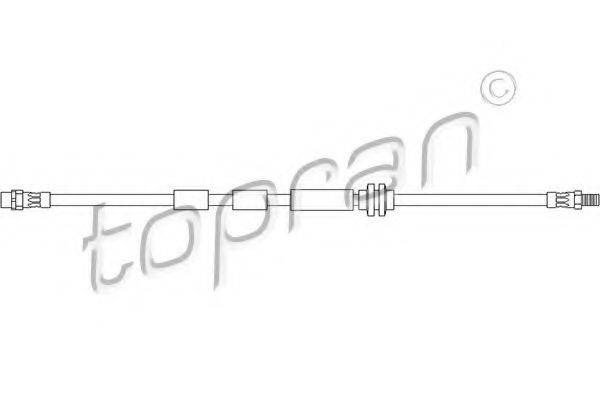 TOPRAN 501127 Гальмівний шланг