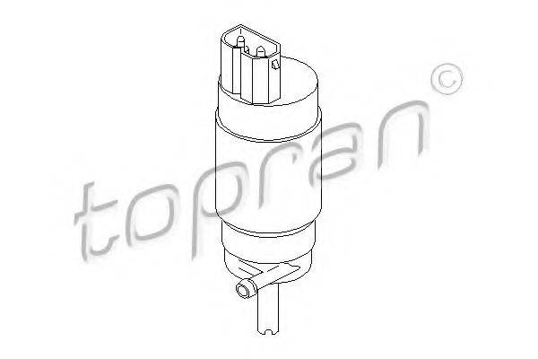 TOPRAN 500554 Водяний насос, система очищення фар