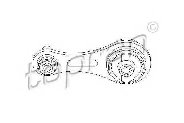 TOPRAN 700528 Підвіска, двигун