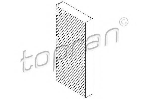 TOPRAN 700265 Фільтр, повітря у внутрішньому просторі