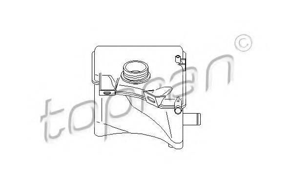 TOPRAN 700427 Компенсаційний бак, охолоджуюча рідина