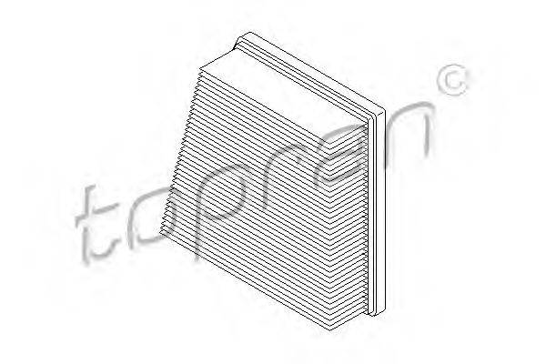 TOPRAN 700408 Повітряний фільтр