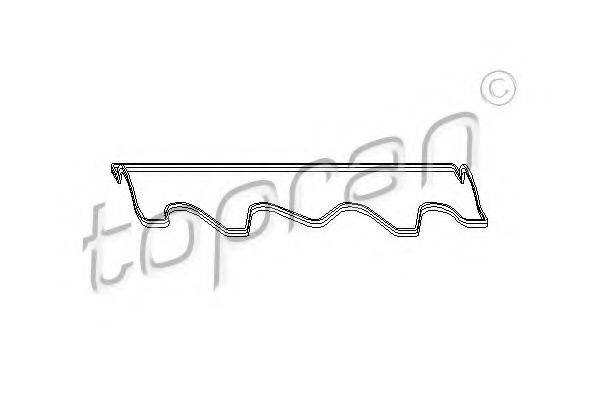 TOPRAN 721127 Прокладка, кришка головки циліндра