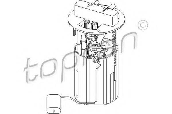 TOPRAN 721481 Паливний насос